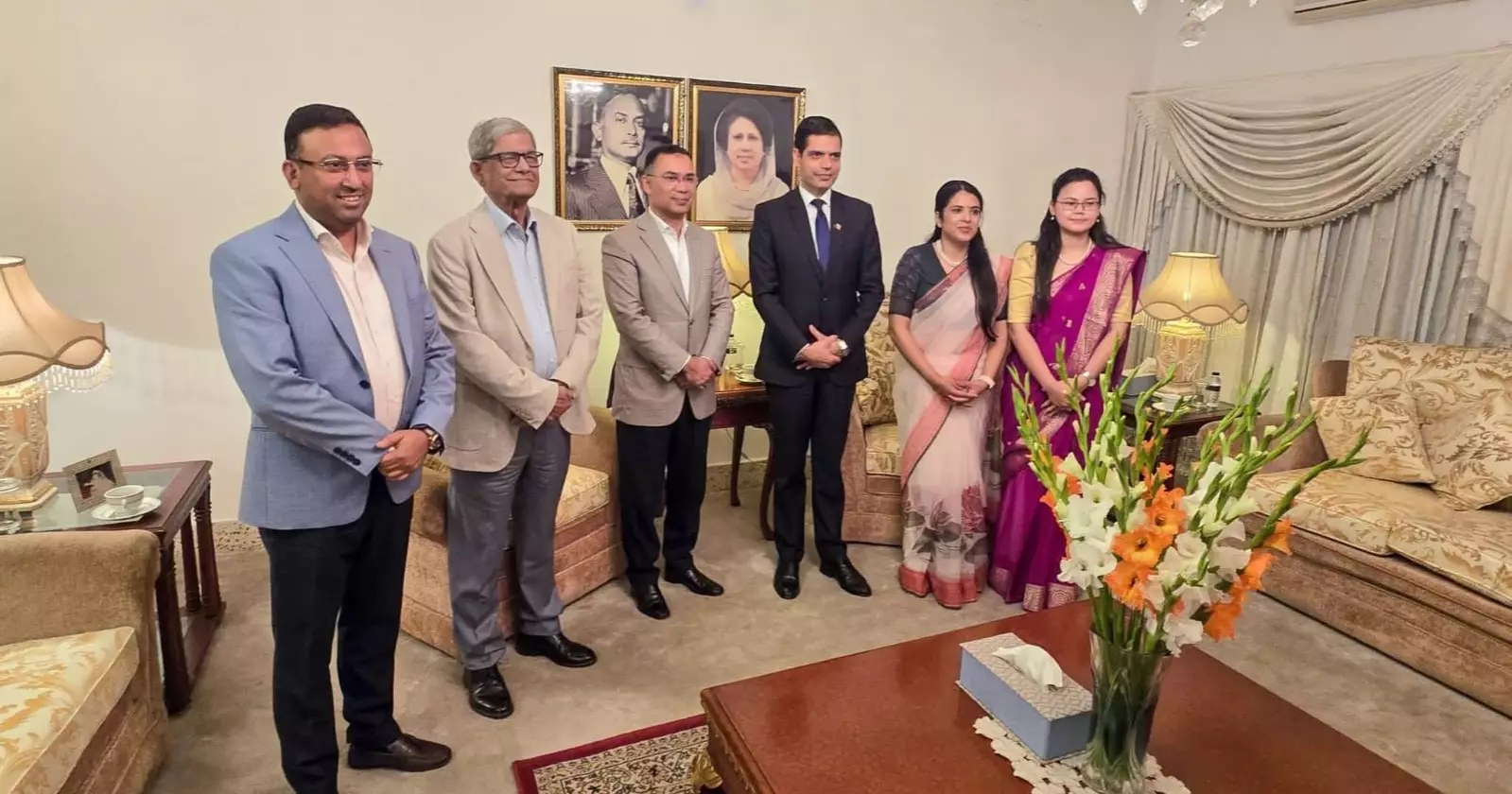 Nepal’s Ambassador meets Tarique Rahman