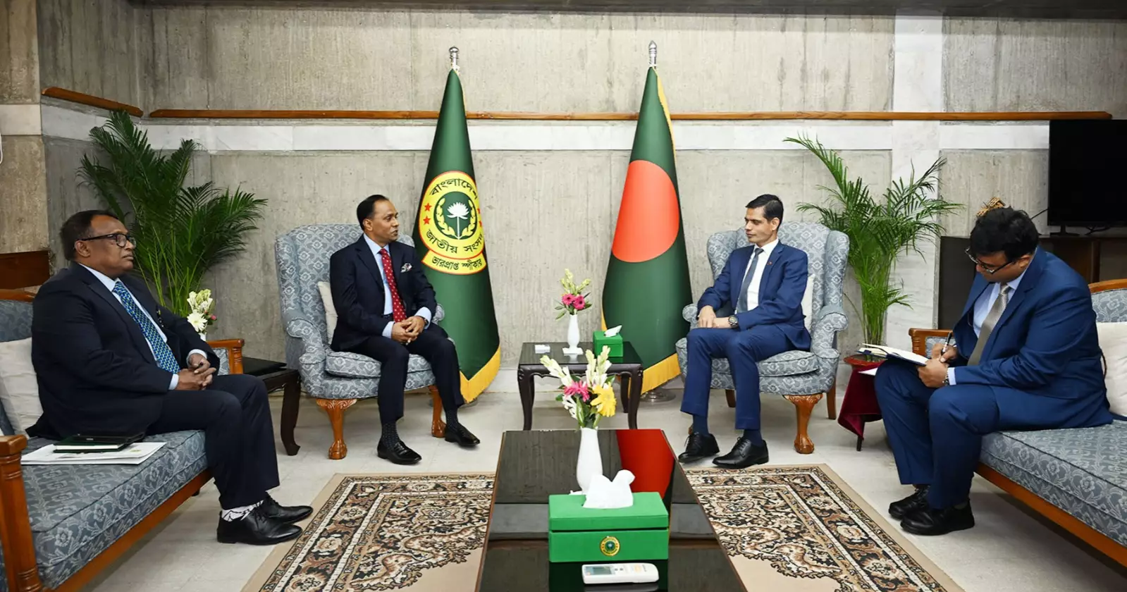 Acting Speaker, Nepal Ambassador discuss SAARC revival, bilateral cooperation
