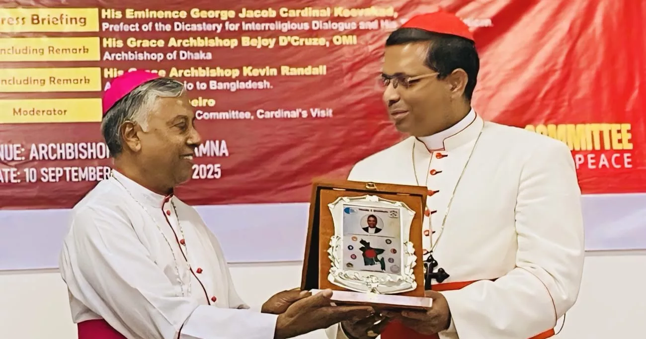 Only peace, dialogue can bring stability to a nation: Cardinal Koovakad
