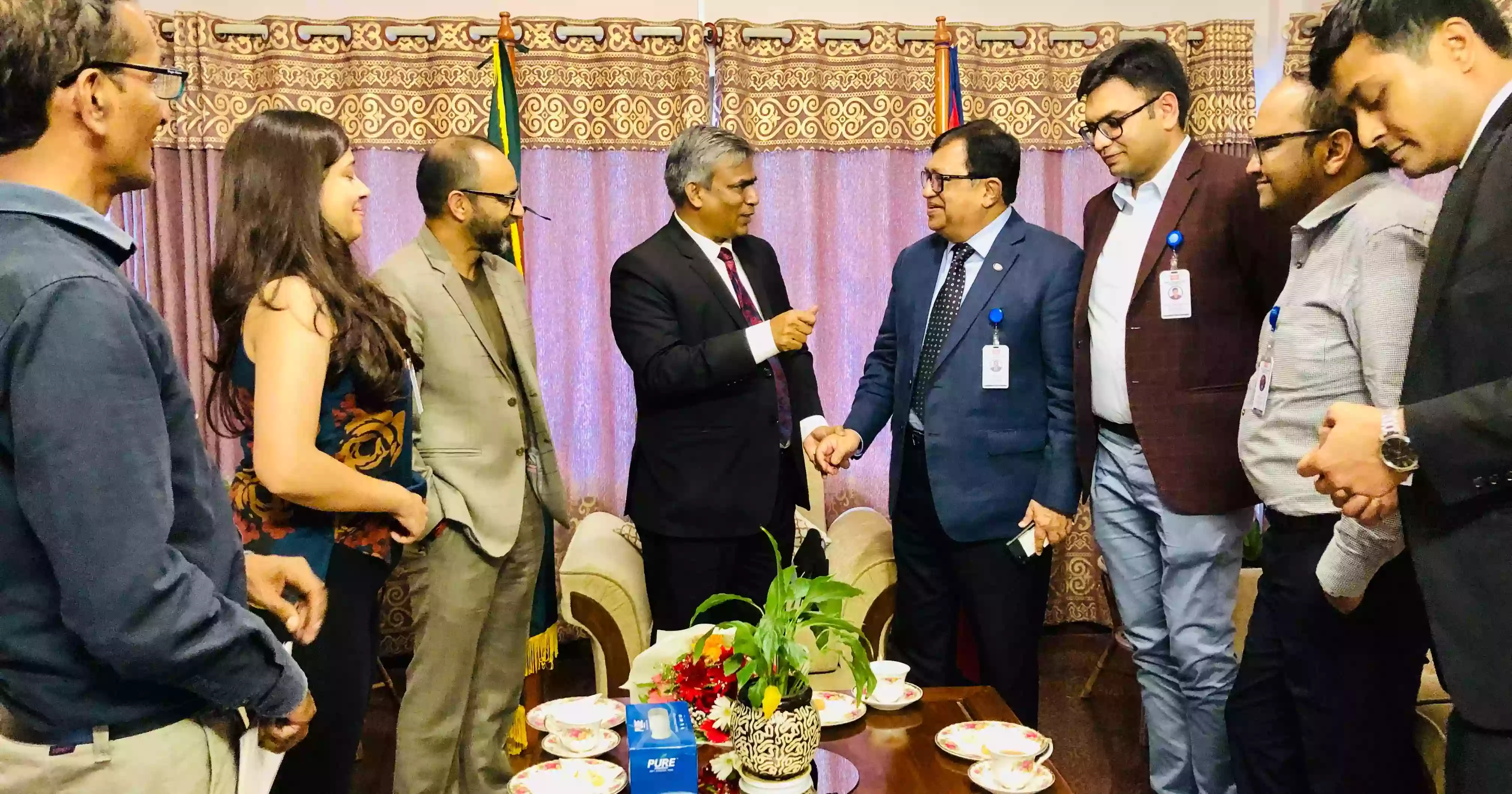 NFTA delegation meets Bangladesh Ambassador in Kathmandu to boost bilateral trade