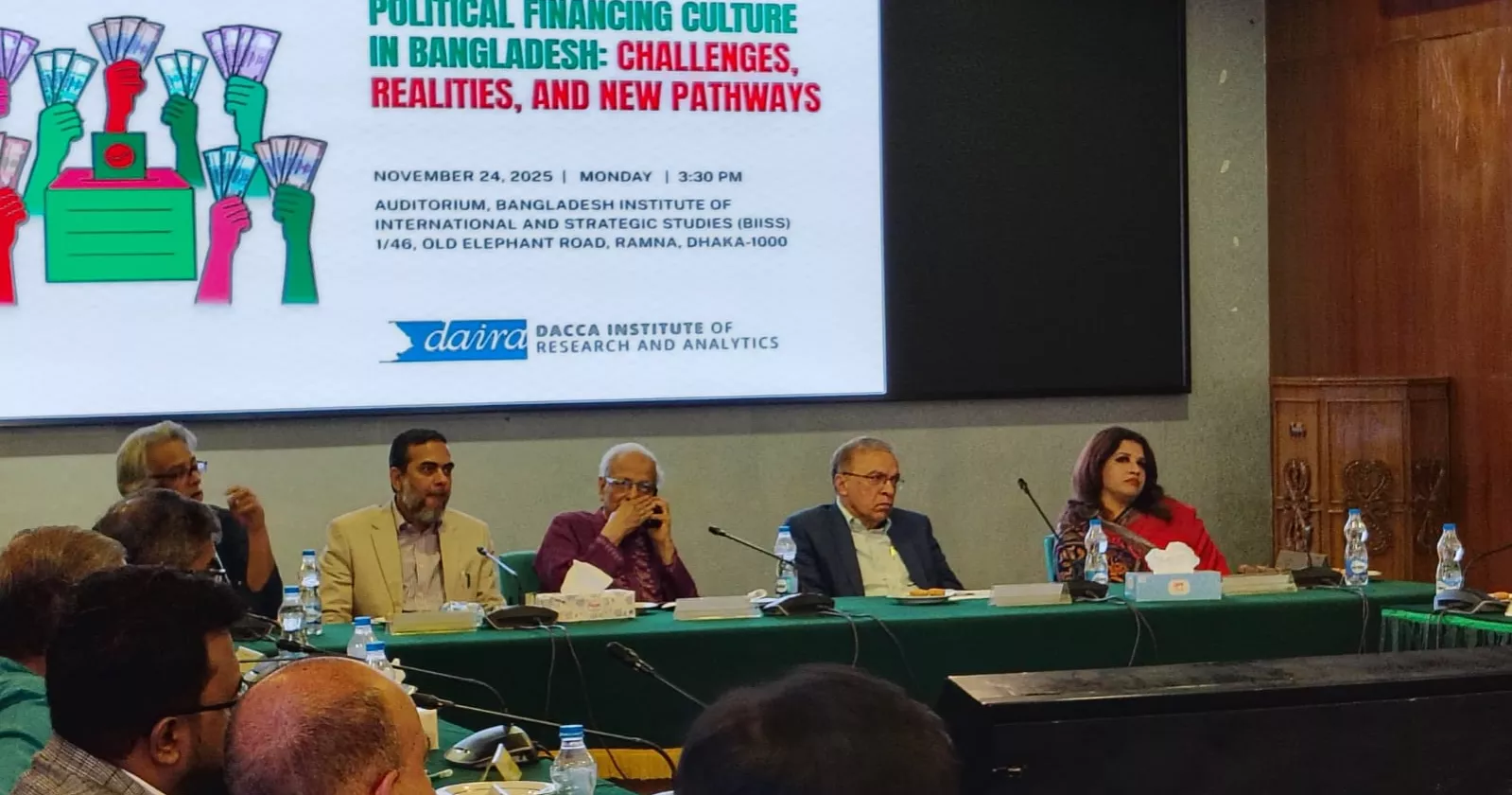 Lack of transparency in political party finances hindering democracy