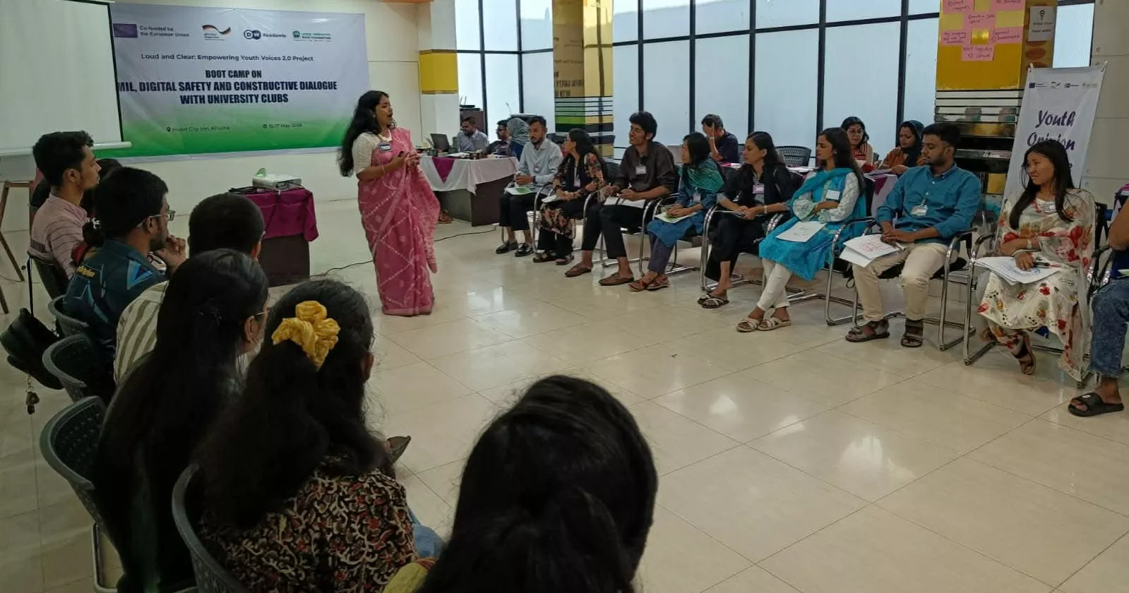 Three-day bootcamp with university students concludes in Khulna