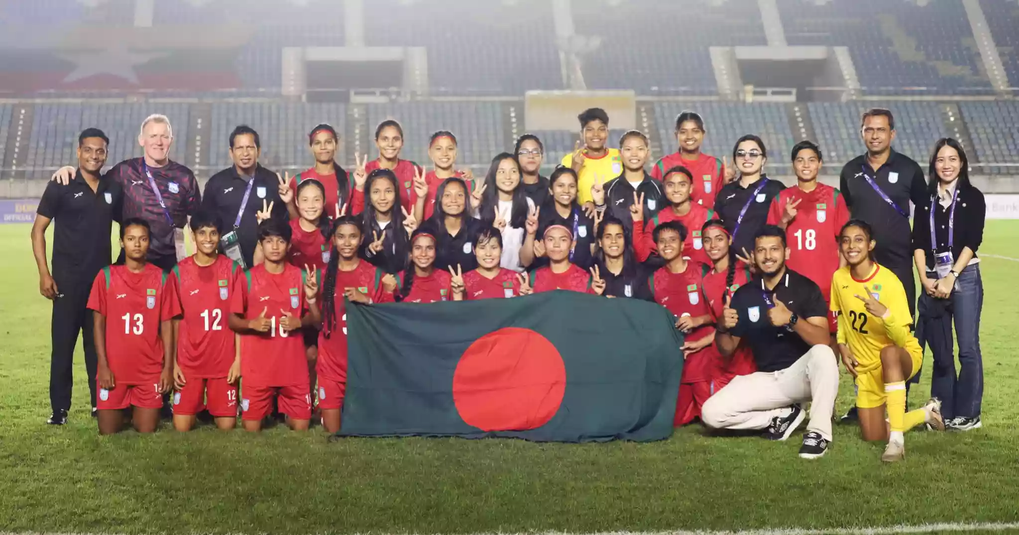 EU congratulates Bangladesh Women's Football team on Asian Cup qualification