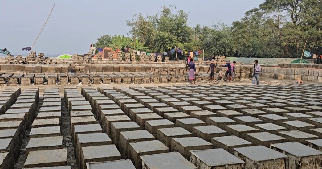Construction of Madhumati Embankment brings hope for a secure future