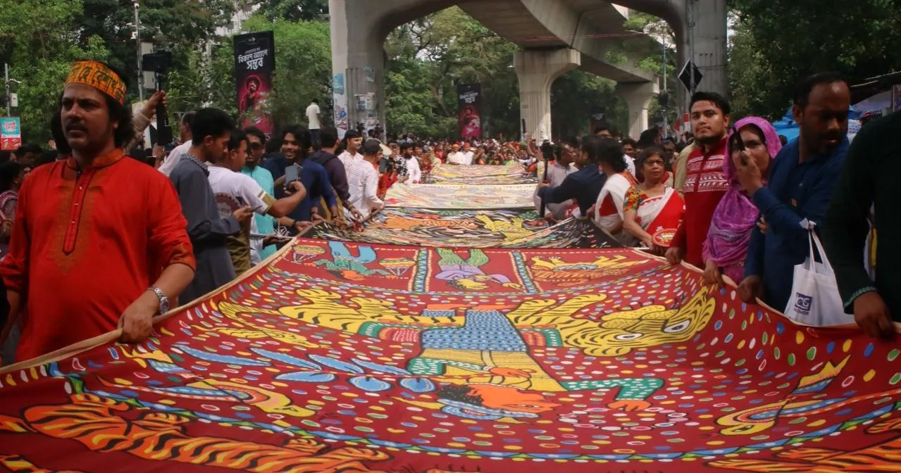 Colourful Baishakhi Shobhajatra welcomes Pahela Baishakh