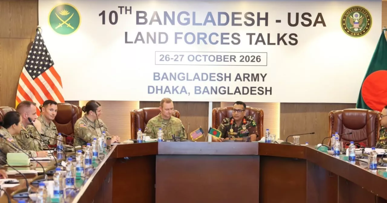 Bangladesh, US military delegations hold 10th Land Forces talks in Dhaka