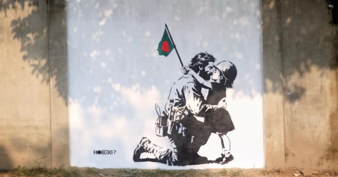 Subodh returns in a new graffiti by elusive artist HOBEKI?