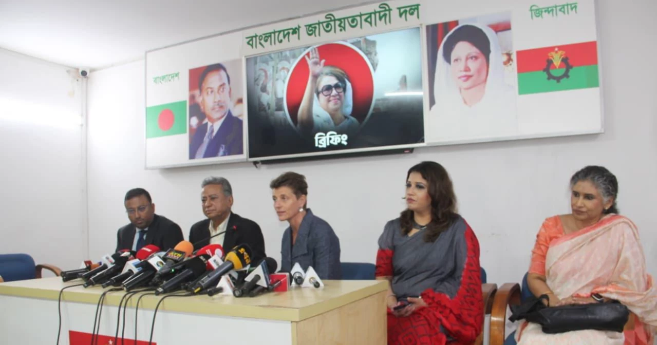 Fakhrul, Gwyn Lewis discuss democracy, elections and Rohingya issue