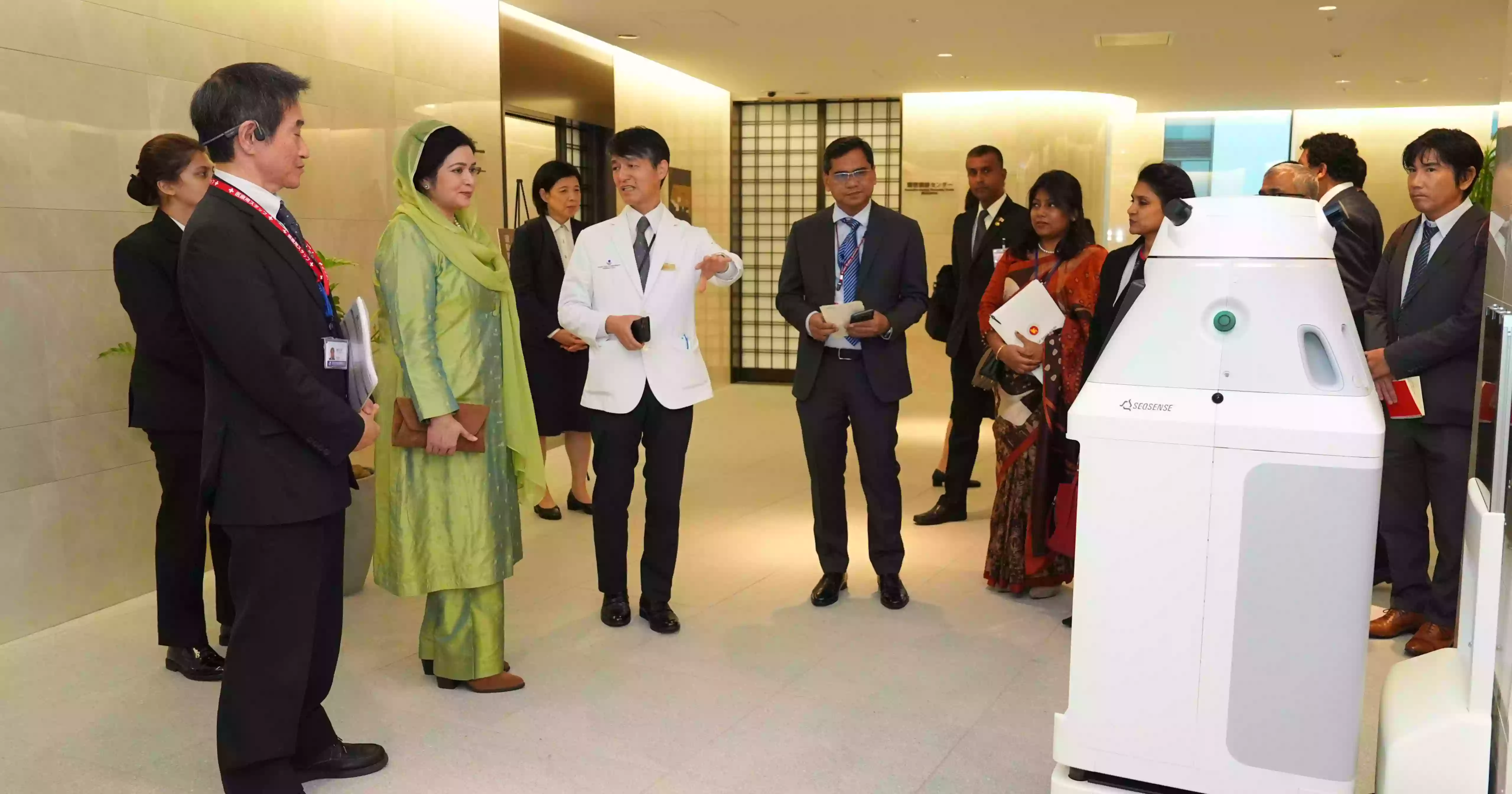 Zubaida visits healthcare, nursing centres and museum; meets Japanese Princess Takamado