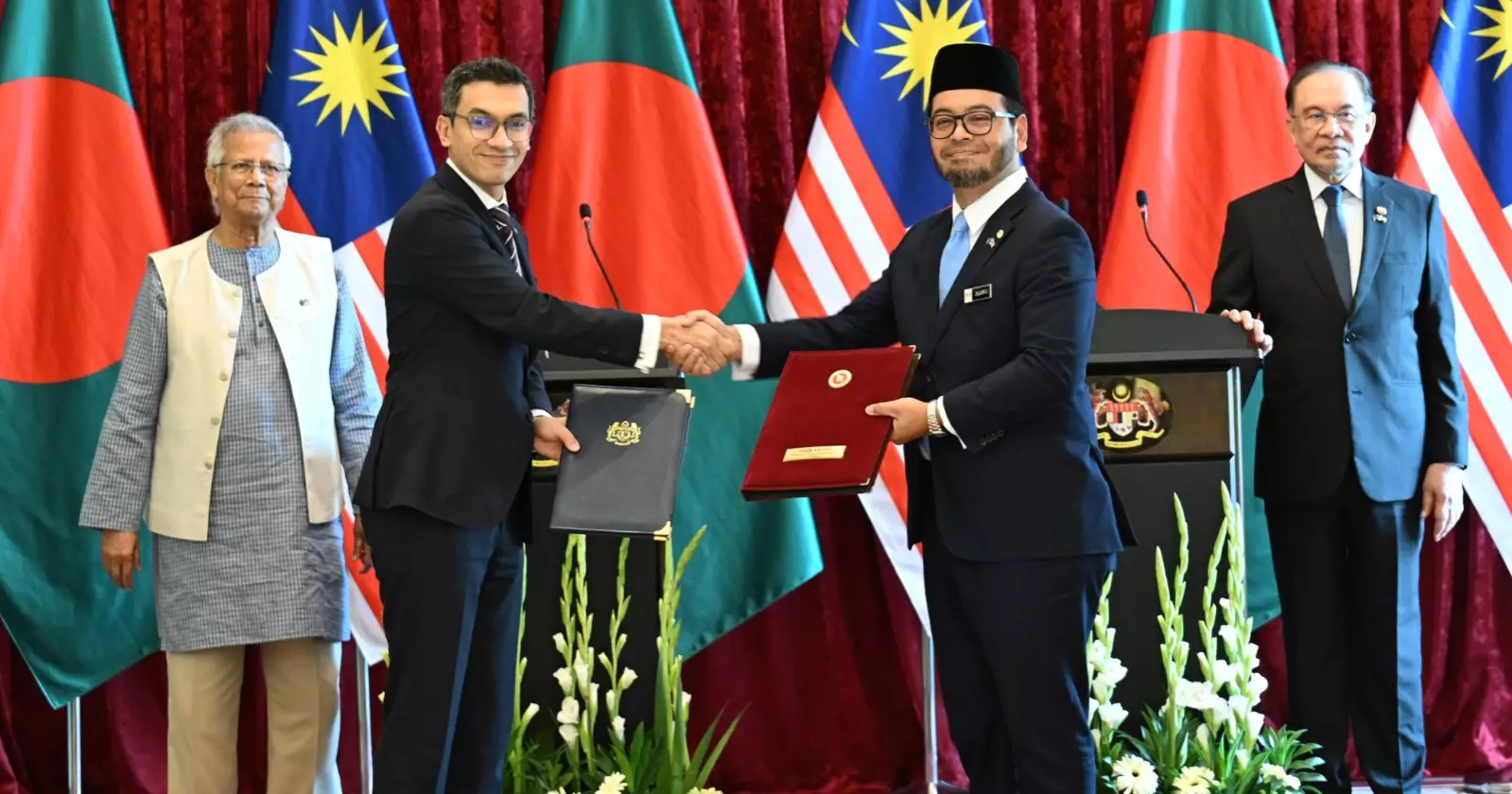 Bangladesh, Malaysia sign 5 MoUs, exchange 3 notes on energy, defence and more