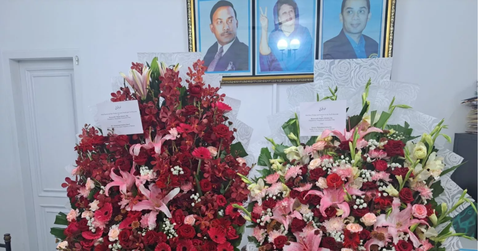 Pakistan PM, FM send bouquets for Khaleda, wish her a quick recovery