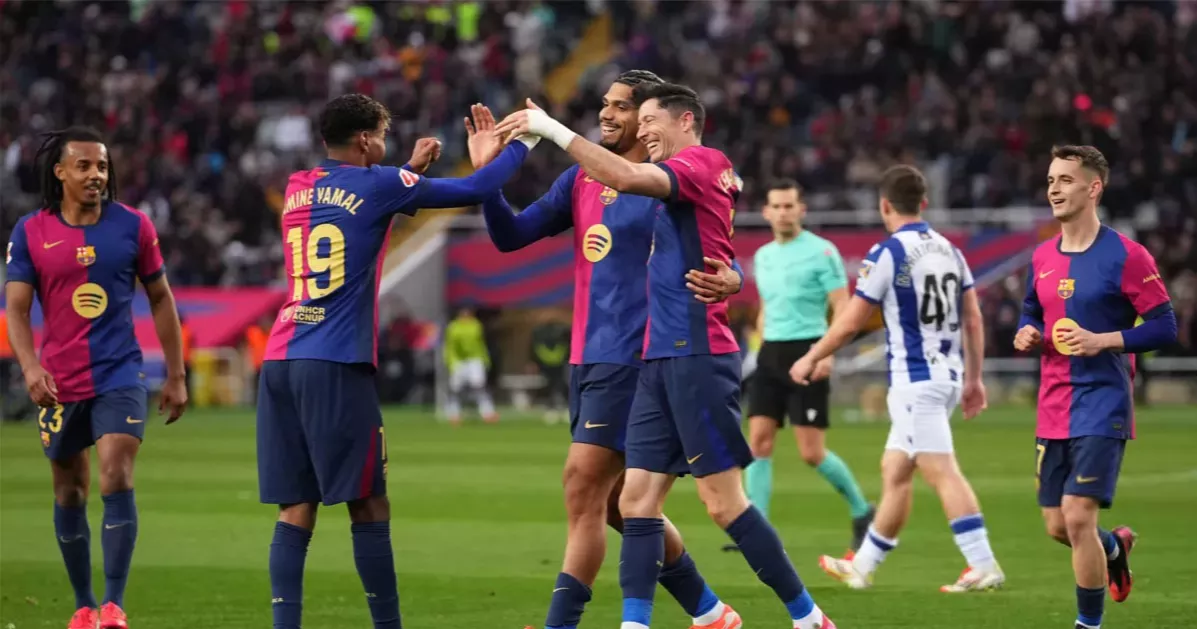 Lewandowski Barca La Liga