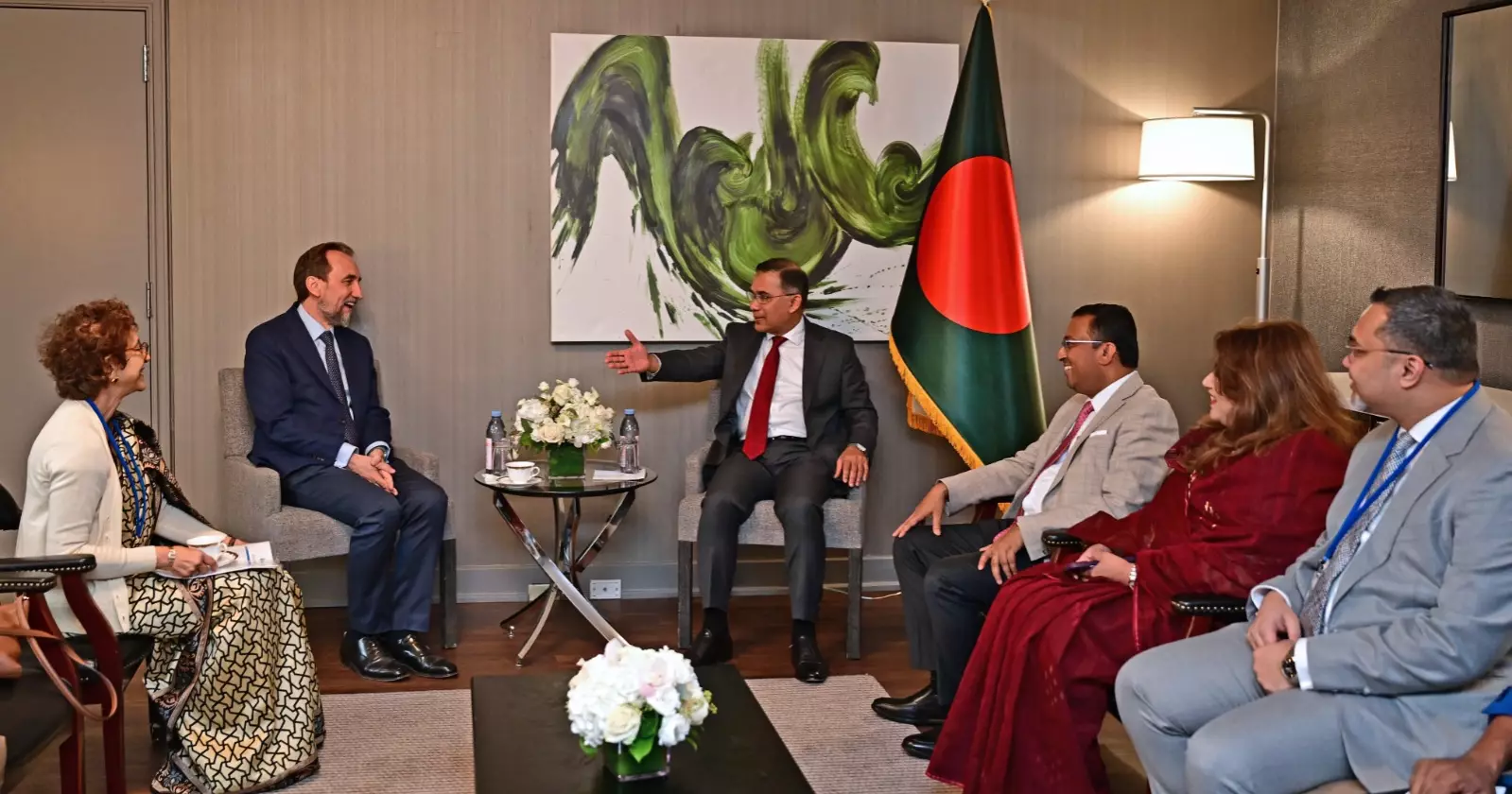 Tarique, IPI president discuss making UN-centred multilateral system more effective, inclusive