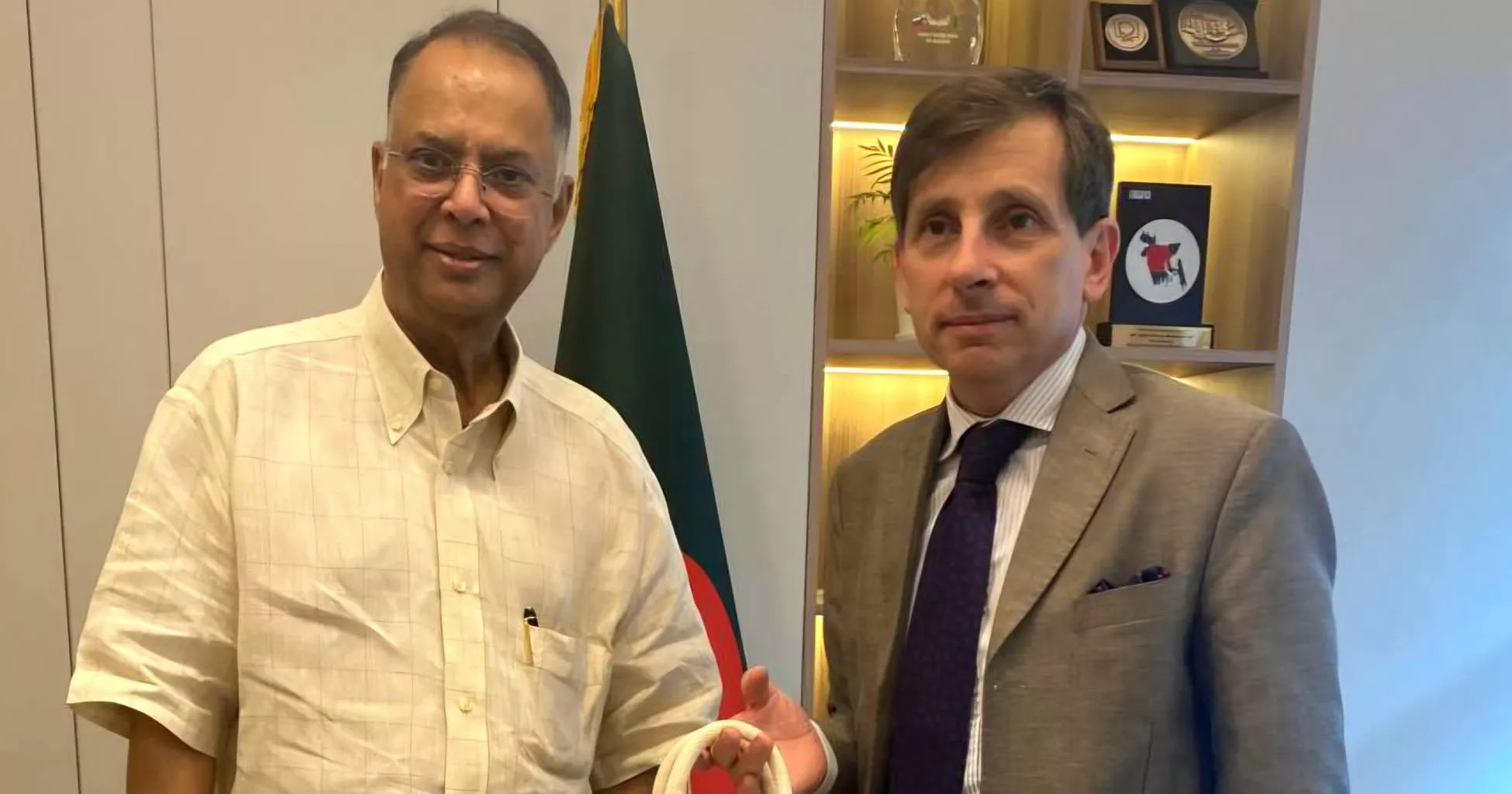 French ambassador calls on Energy and Power Minister; France to continue support in sector