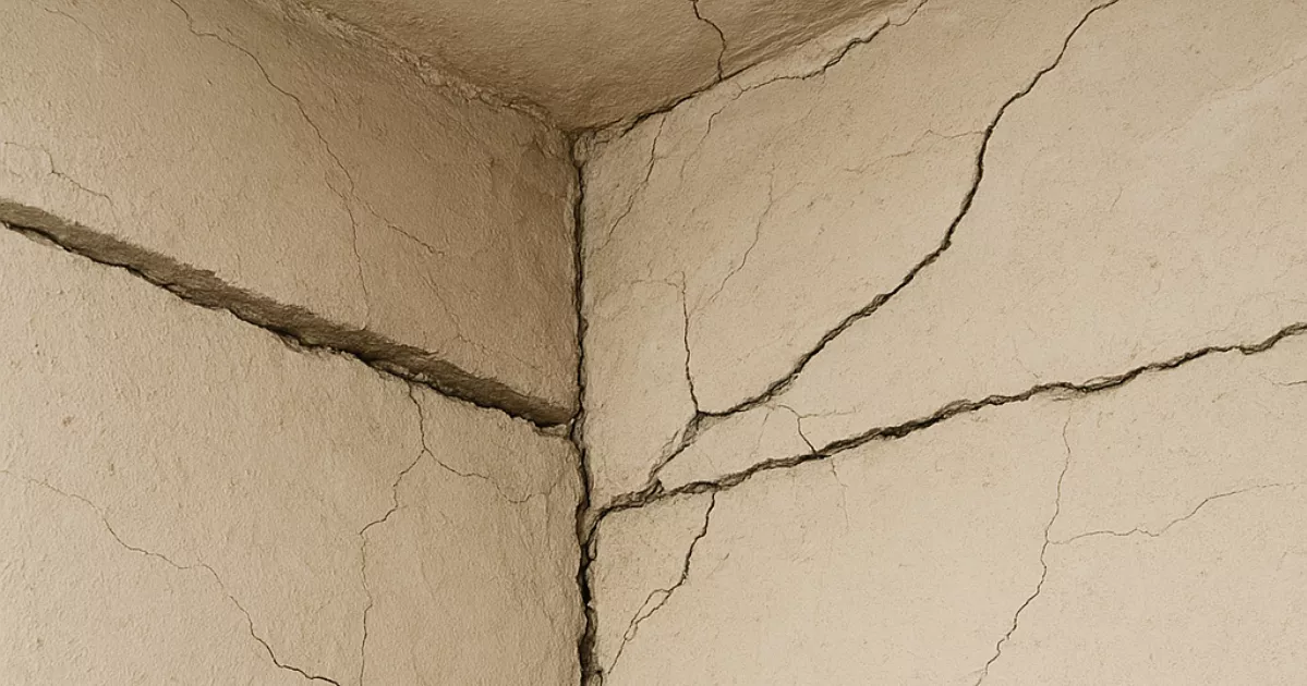 post earthquake cracks types
