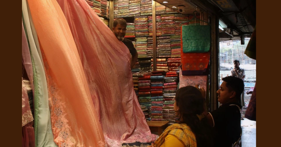 Festive shopping frenzy grips Dhaka markets before Eid