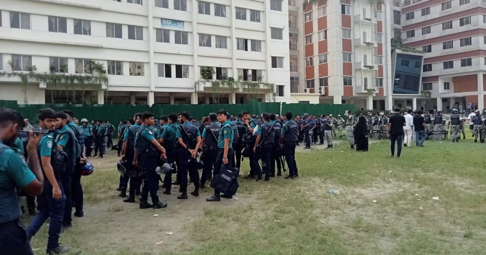 Tensions escalate at Milestone College; 2 advisers confined, addition police deployed