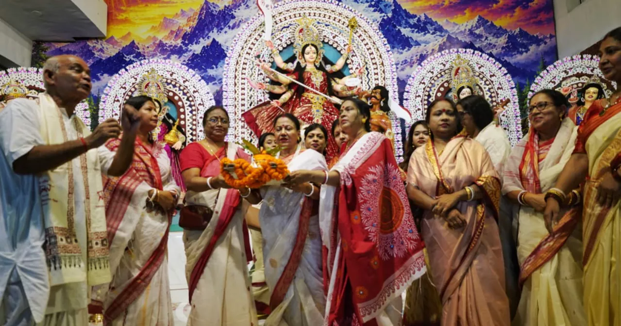 Durga Puja rituals begin at Dhakeshwari National Temple