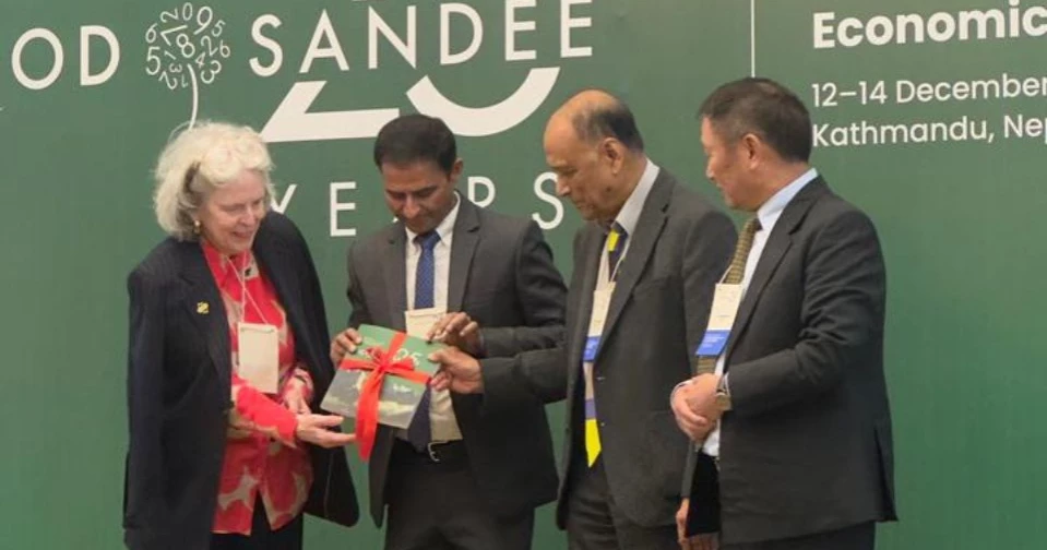 ICIMOD chief hails SANDEE’s 25 years of shaping South Asia’s environmental economics