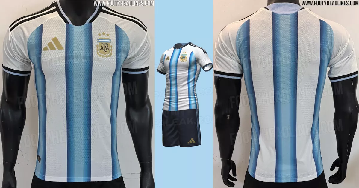 FIFA World Cup 2026:  Argentina's home kit leaked online