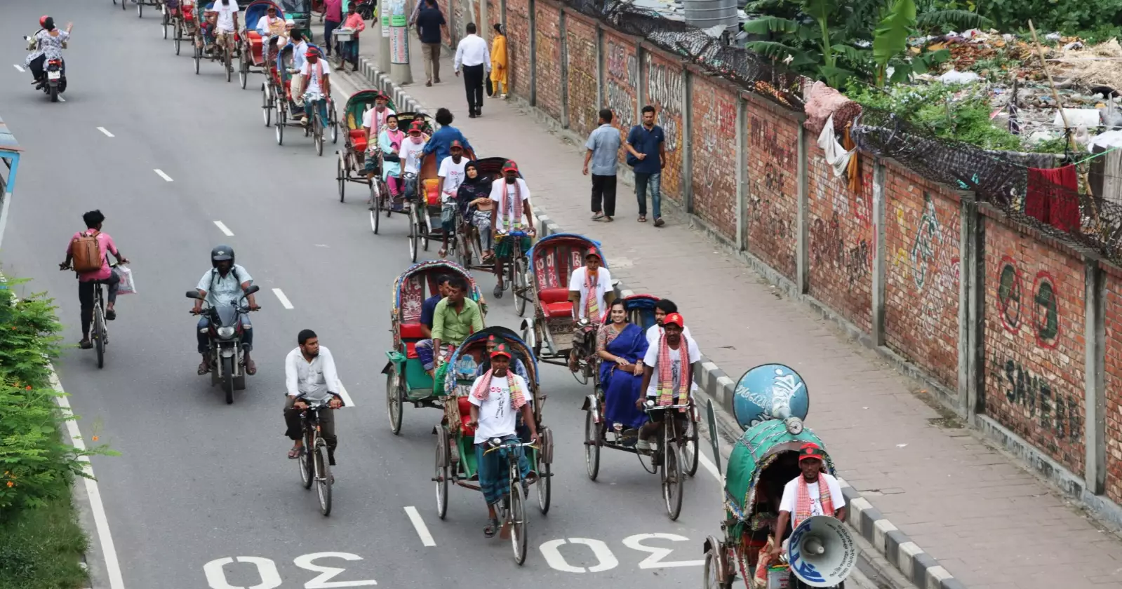 BSA’s vibrant Rickshaw Rally marks July Uprising anniversary in the city