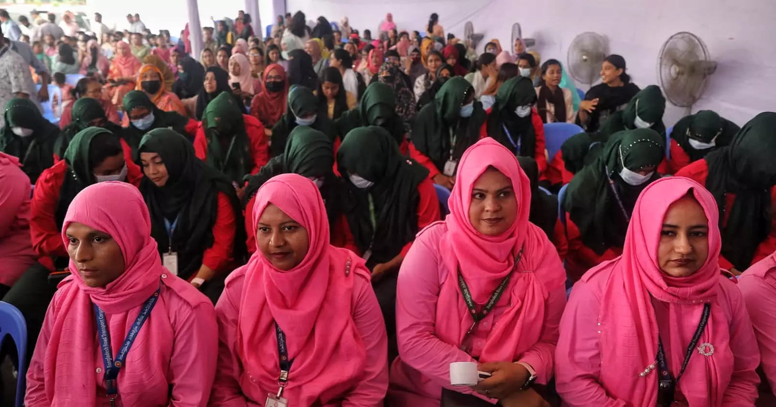 Women-only ‘Pink Bus’ service launched in Dhaka