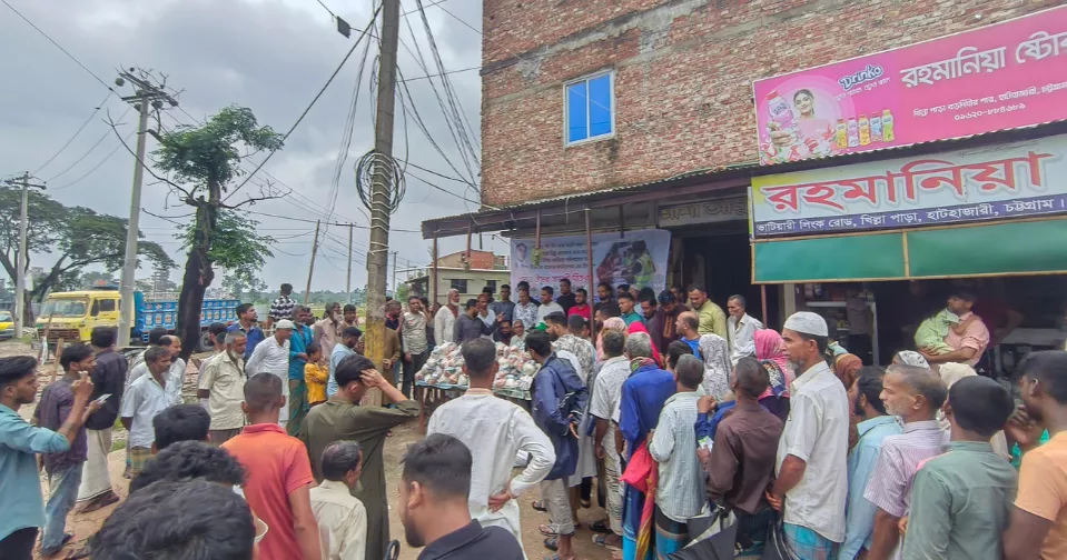 ZRF stands by flood victims in Chattogram on Zubaida Rahman's directions
