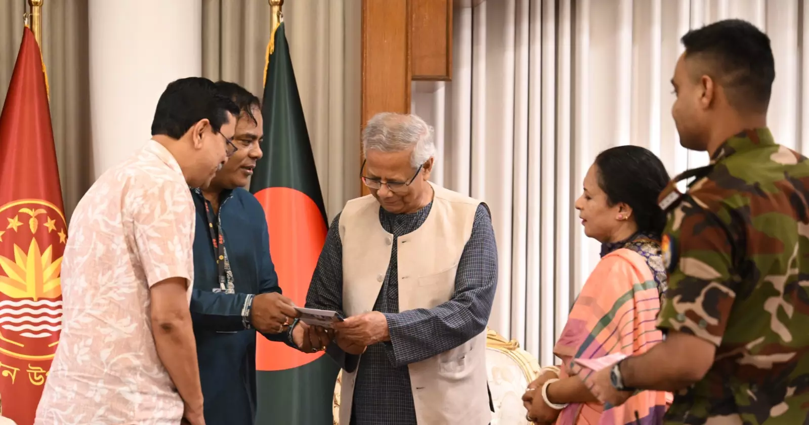 Prof Yunus urges vigilance against conspiracies over Durga Puja