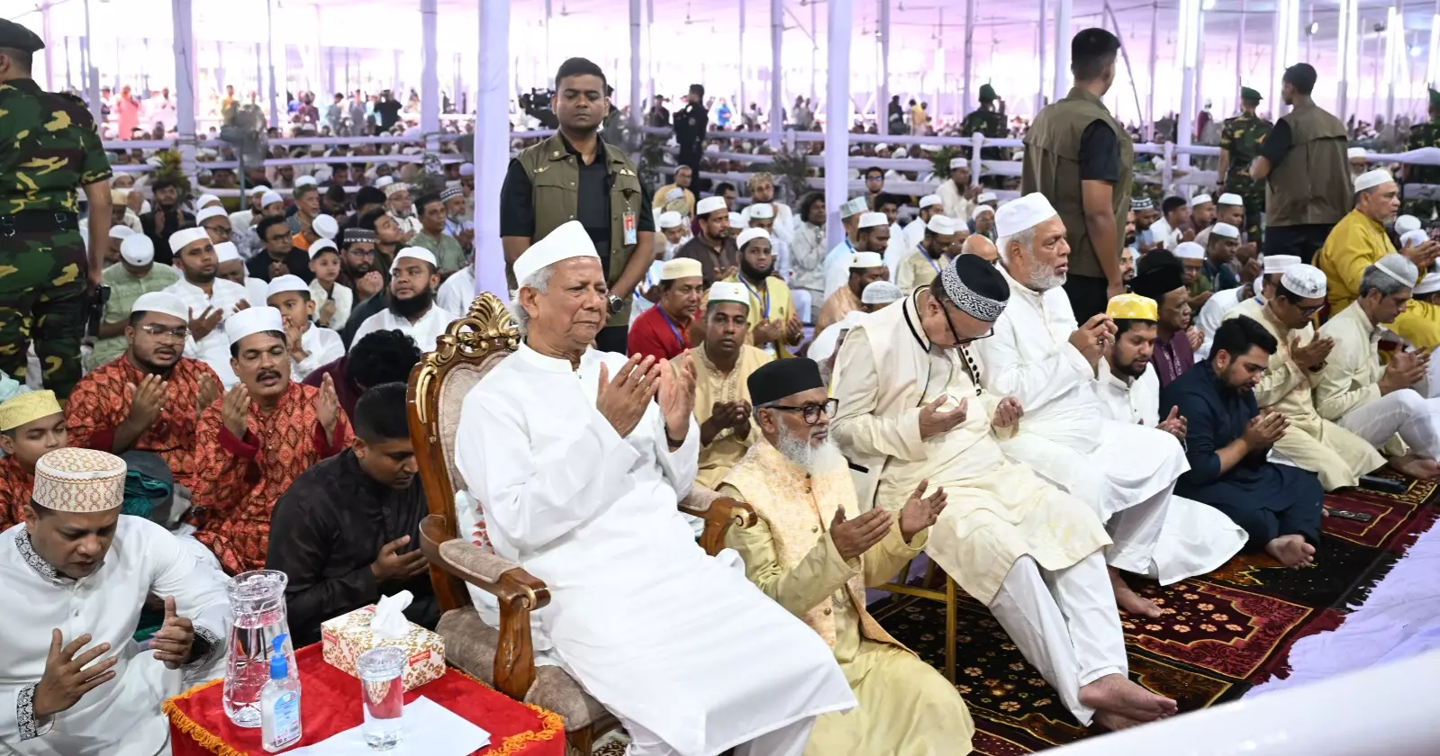 Dr Yunus vows to build a new Bangladesh making unity permanent