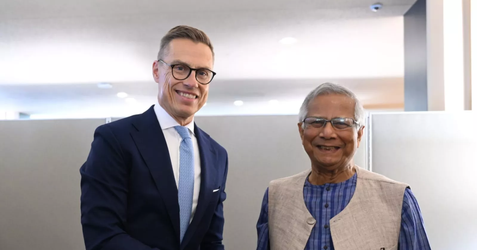 Trial of Hasina, her cronies a top priority: Prof Yunus tells Finnish President  