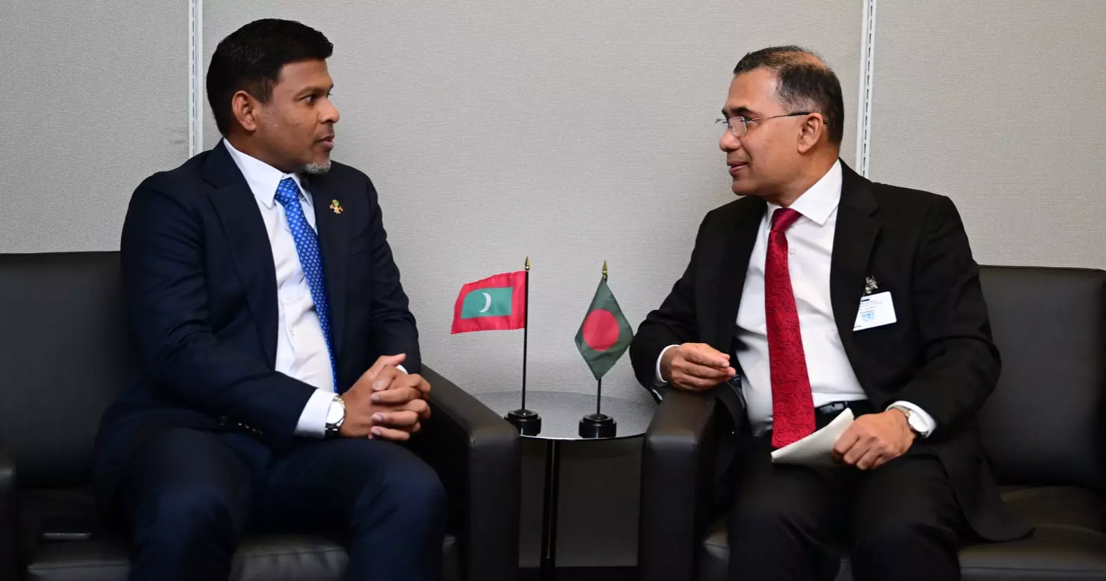 PM holds separate talks with Bhutanese PM, Maldives vice president
