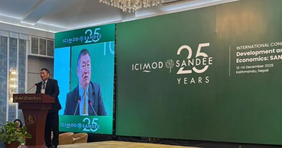 ICIMOD chief hails SANDEE’s 25 years of shaping South Asia’s environmental economics