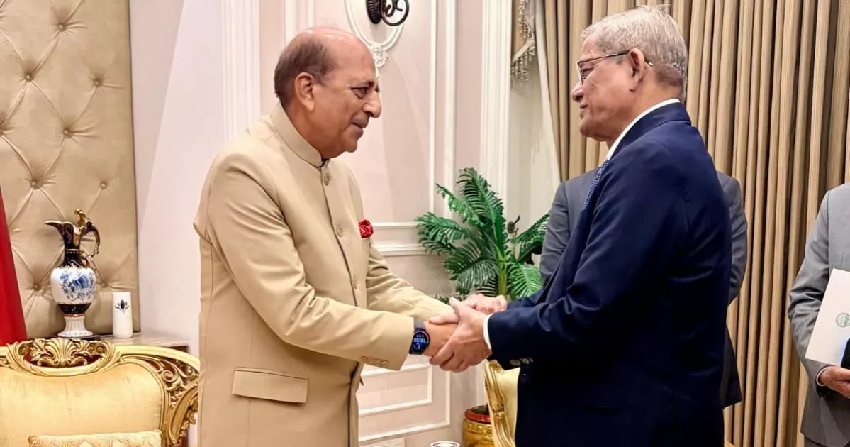 President stresses dialogue to resolve Bangladesh-India outstanding issues, seeks just sharing of common rivers’ waters