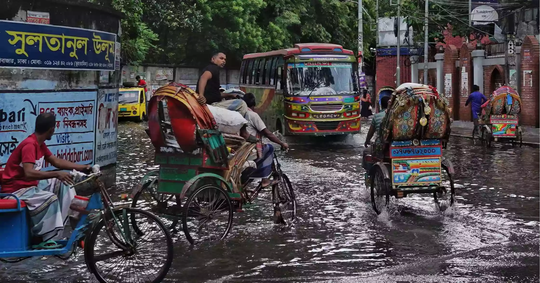 Choked canals, plastic peril: Dhaka’s struggle with prolonged waterlogging