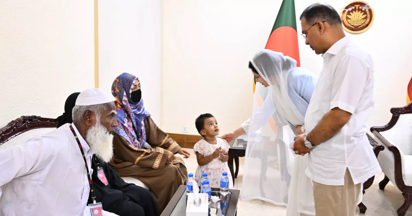 Families of 2 soldiers killed in Hathazari accident meet PM, receive financial aid