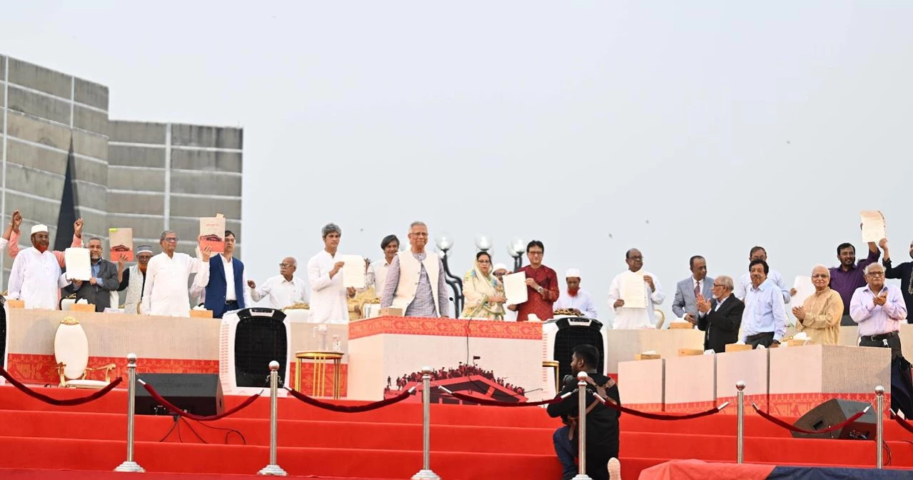 July National Charter signed: State set for radical transformation