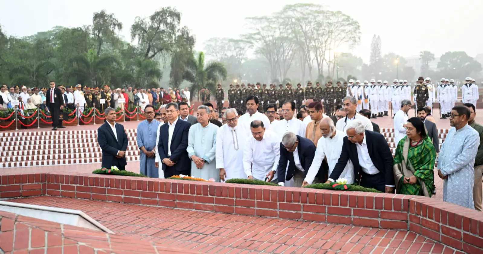 President, PM pay tribute to martyrs at National Memorial