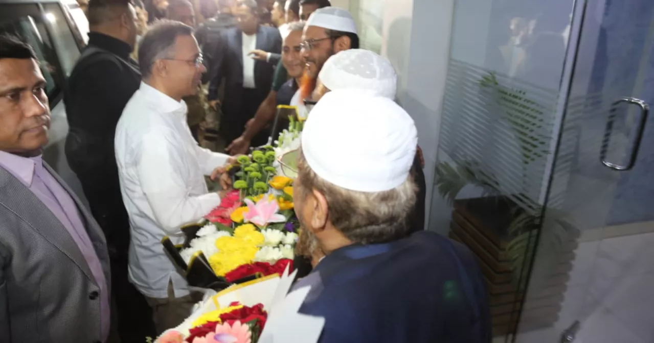 Tarique Rahman meets IAB Ameer Rezaul Karim