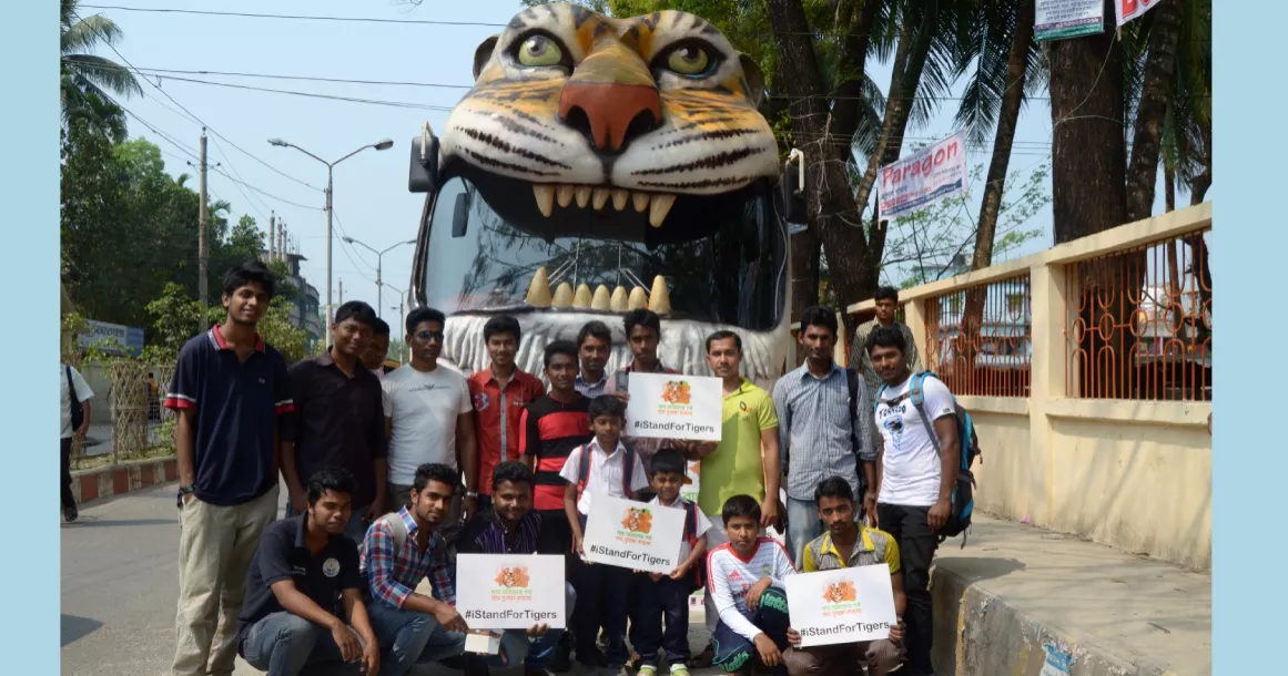 Remembering the TigerCaravan: Most Successful Innovative Conservation Campaign by USAID, Bangladesh Forest Department and WildTeam