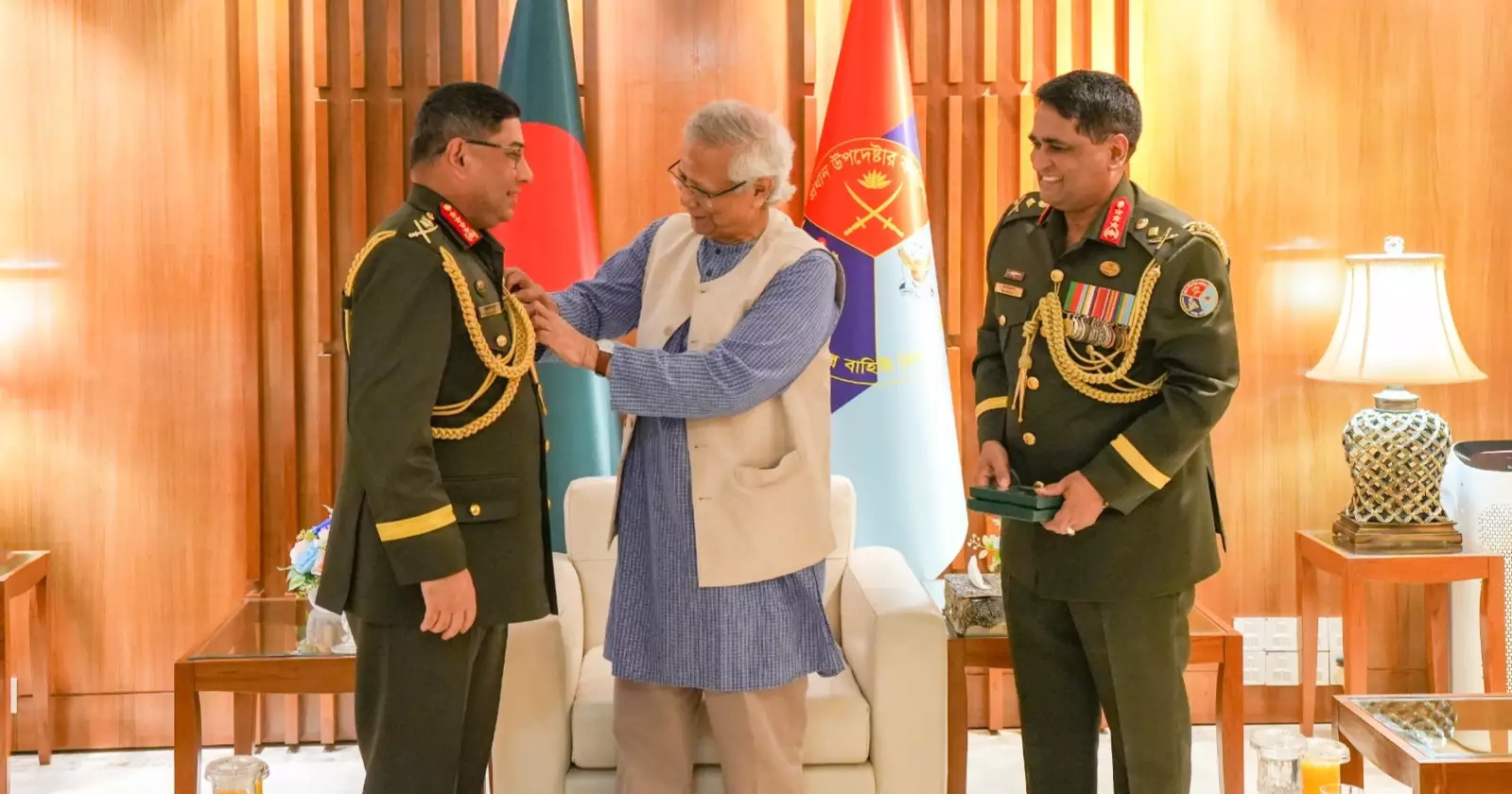 Prof Yunus urges members of Armed Forces to ensure smooth, festive election