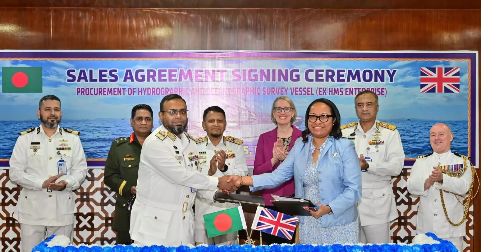 Bangladesh, UK strengthen defence partnership with survey vessel sales deal