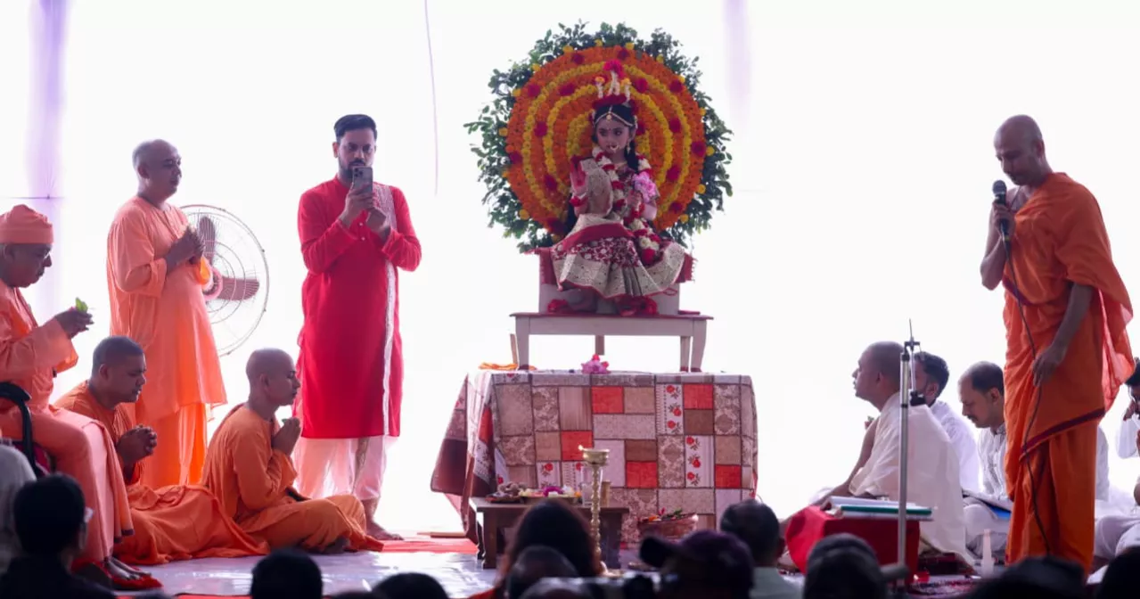 Hindu community celebrates Kumari Puja
