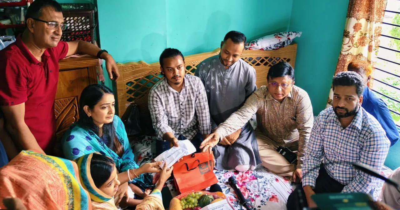 PM Tarique sends gifts for newborn daughter of injured July uprising activist