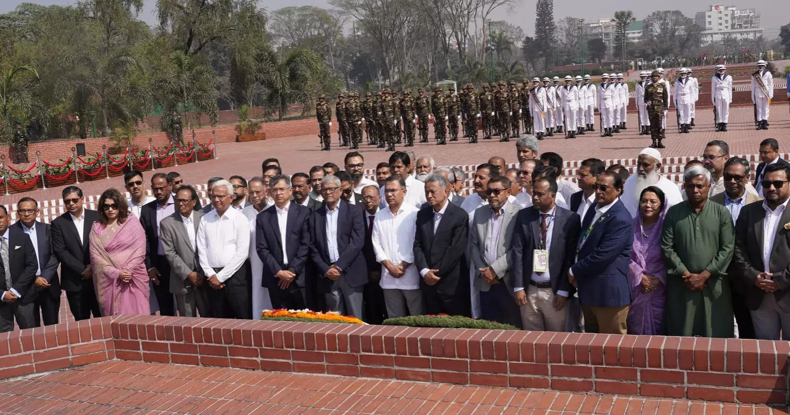 PM Tarique, new cabinet members pay homage to martyrs in Savar