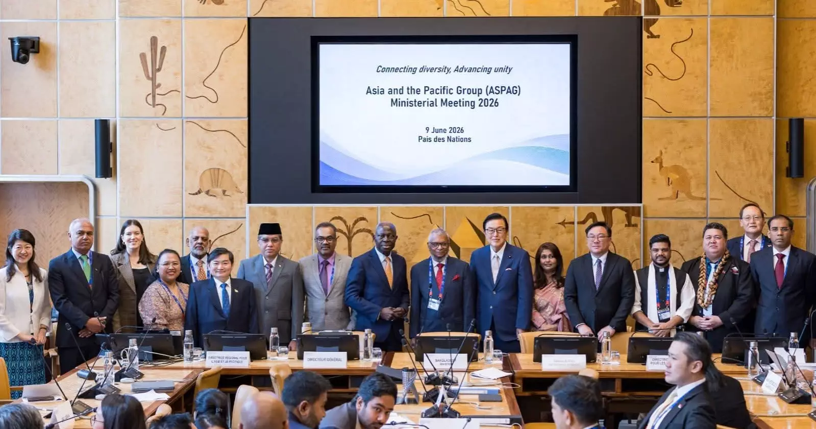 Bangladesh chairs ASPAG Ministerial Meeting in Geneva