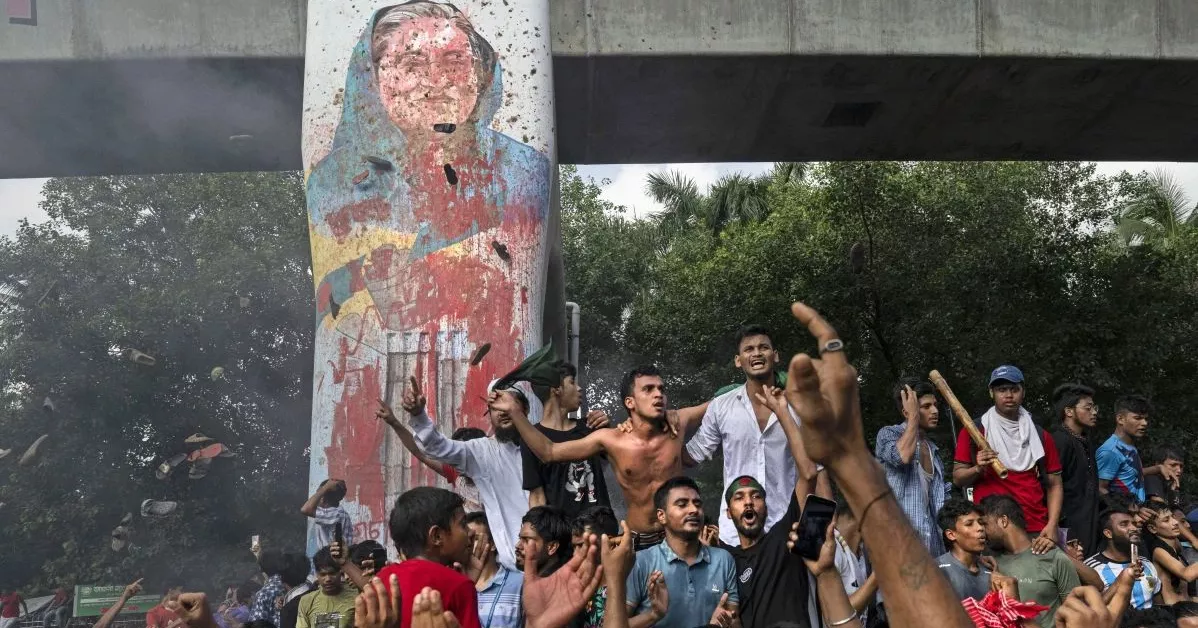 How a young generation in Bangladesh forced out the leader who ruled for much of their lives