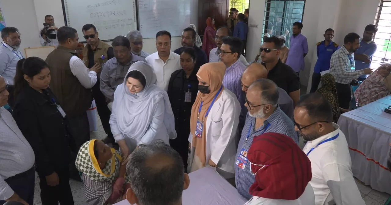 Ziaur Rahman Foundation provides free eye care to almost 1000 slum-dwellers in Dhaka 