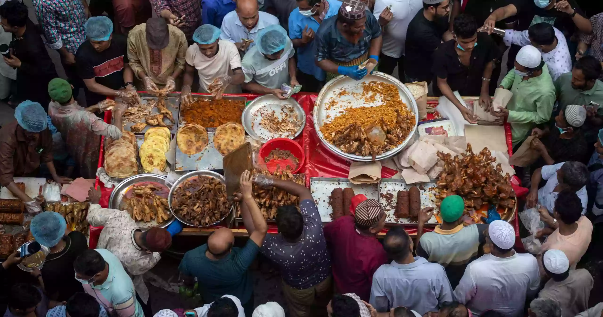 Historic Chawk Bazar comes alive with iftar items on first day of Ramadan