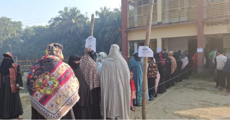 In a first, the women of ultra-conservative Rupsha South vote to choose their leader