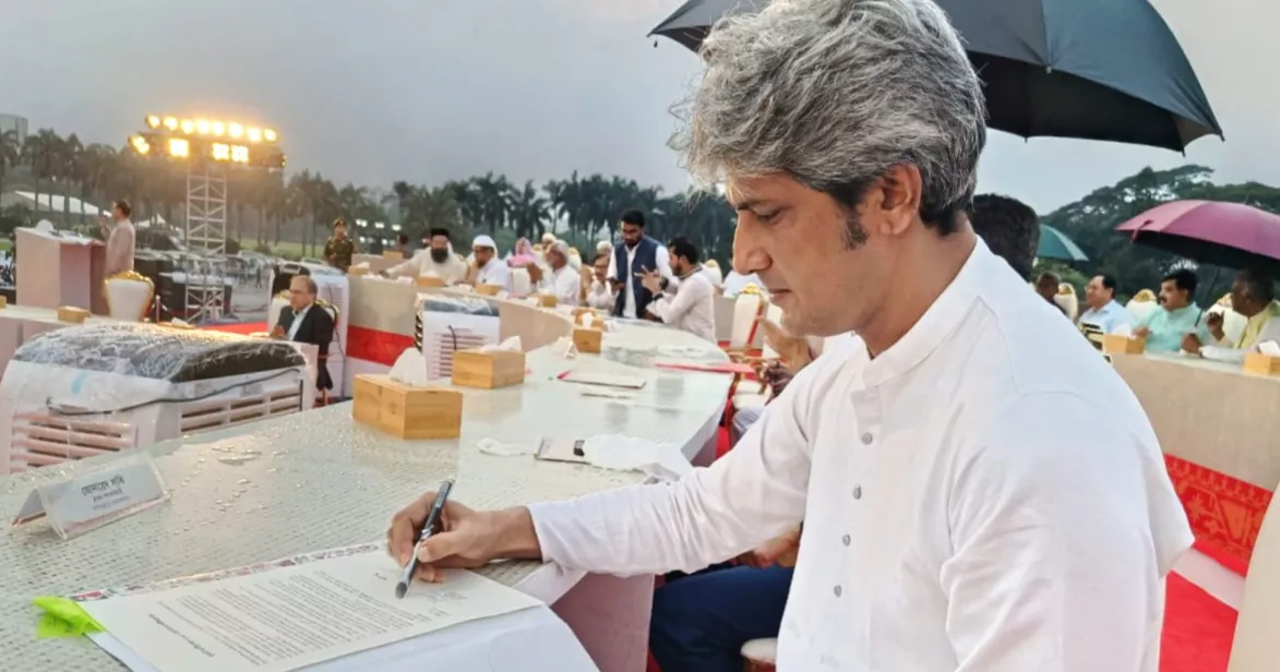 Political parties who signed 'Historic July Charter'